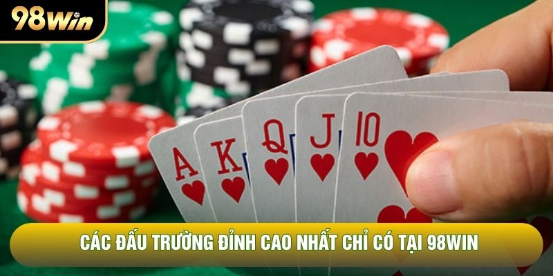 Các đấu trường đỉnh cao nhất chỉ có tại 98WIN Các đấu trường đỉnh cao nhất chỉ có tại 98WIN