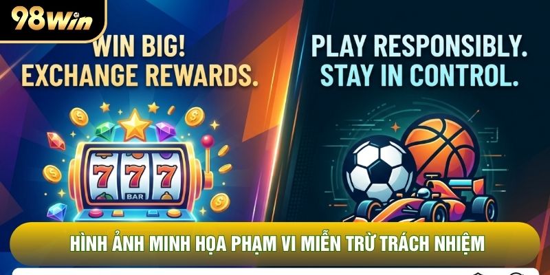 Hình ảnh minh họa phạm vi miễn trừ trách nhiệm Hình ảnh minh họa phạm vi miễn trừ trách nhiệm